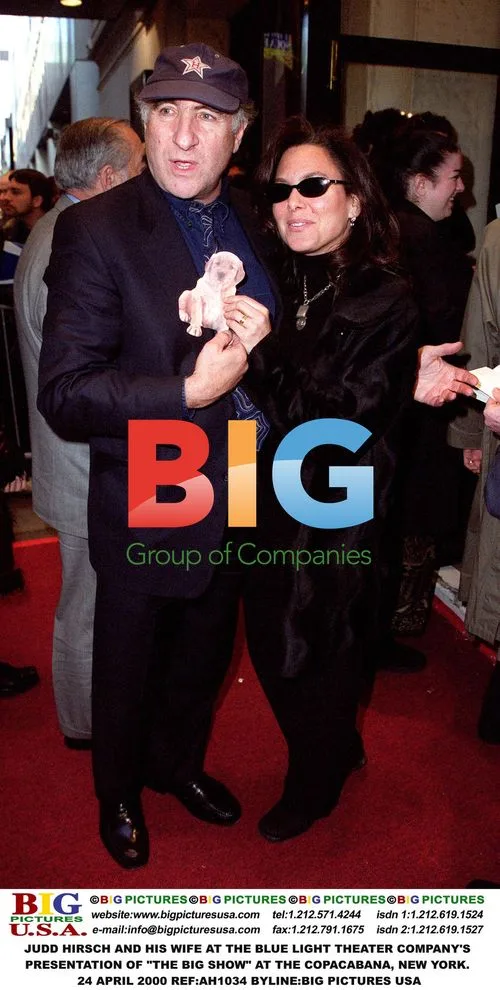 Judd Hirsch and Wife at The Big Show