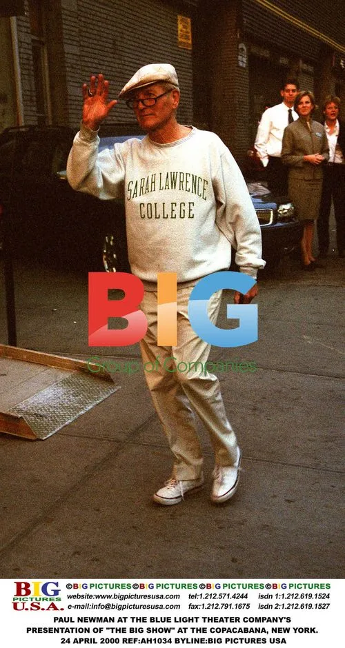 Paul Newman at The Big Show in NYC