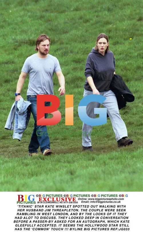 Kate Winslet Spotted With Husband