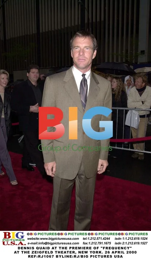 Dennis Quaid at "Frequency" Premiere
