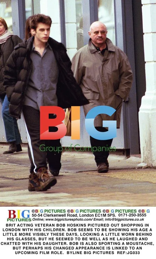 Bob Hoskins Out Shopping in London