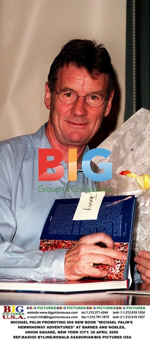 Michael Palin Promoting New Book in NYC