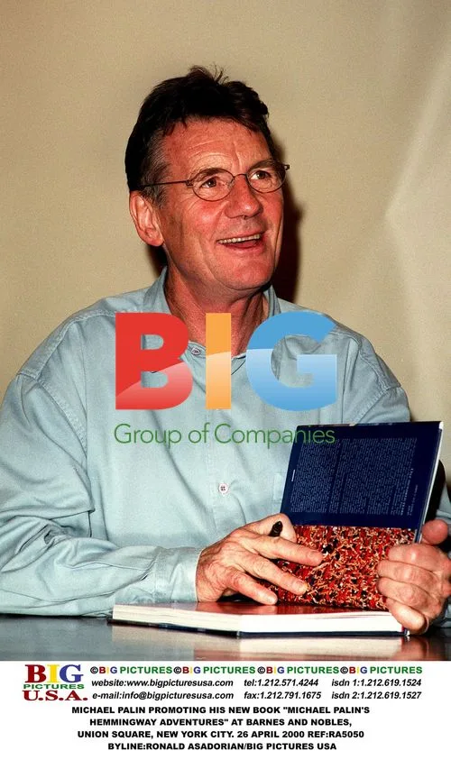 Michael Palin promoting new book at Barnes & Noble