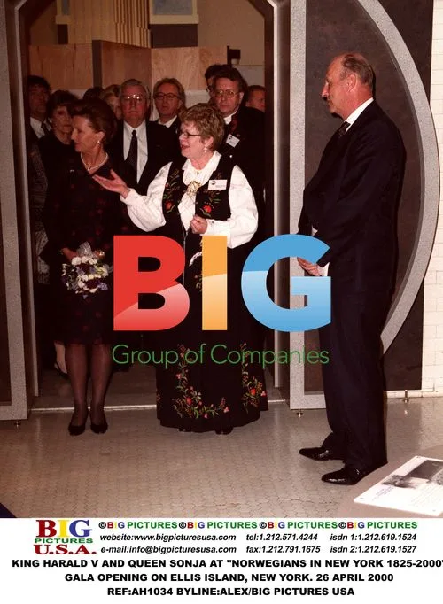 King Harald V at Norwegians in NY Gala