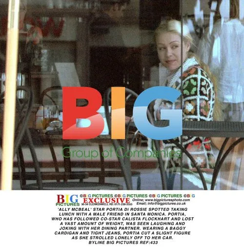 Portia di Rossi Spotted Lunching with Friend