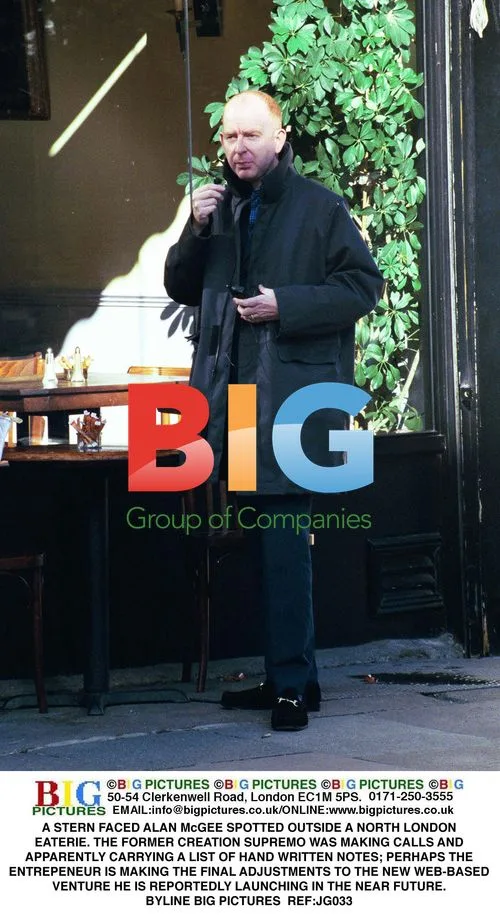 Alan McGee Spotted in North London
