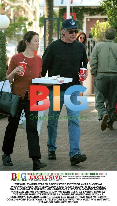 Harrison Ford Xmas Shopping in Santa Monica