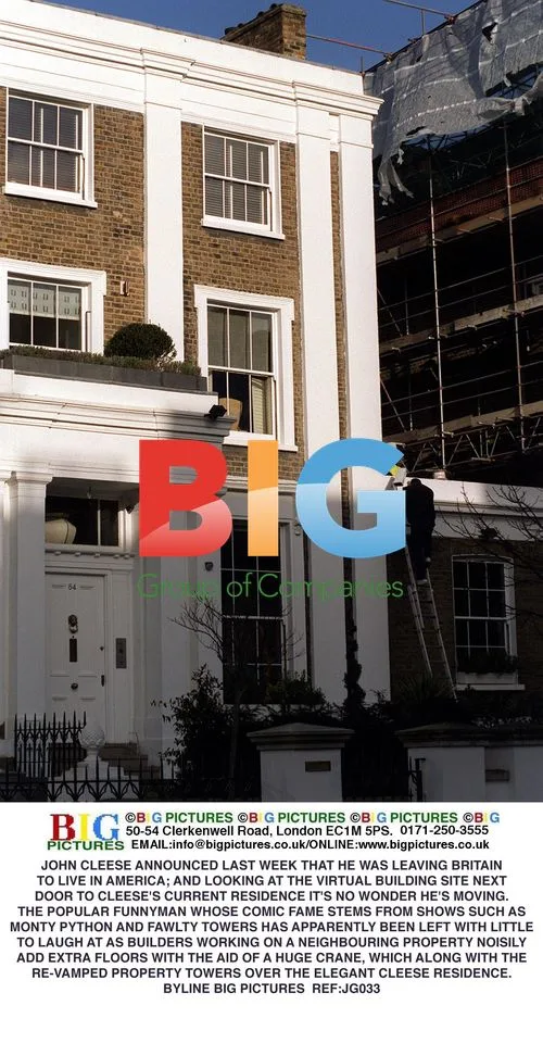 John Cleese Leaves Britain Amid Noisy Neighbor Construction