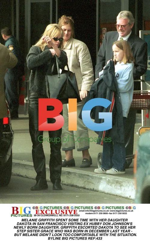 Melanie Griffith Visits Daughter & Ex Hubby's Baby