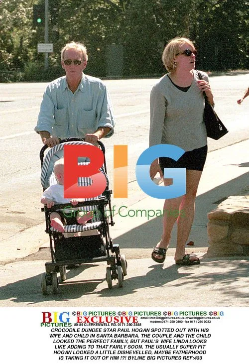 Paul Hogan and Family Spotted in Santa Barbara