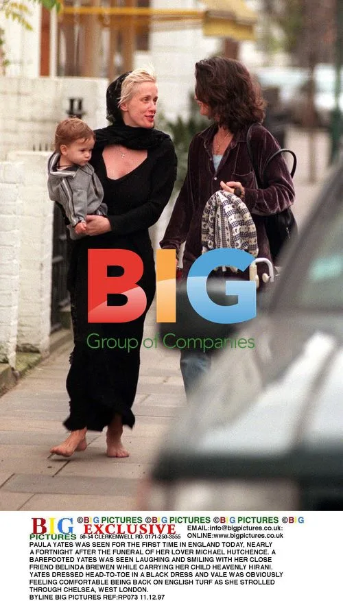 Paula Yates Spotted in England