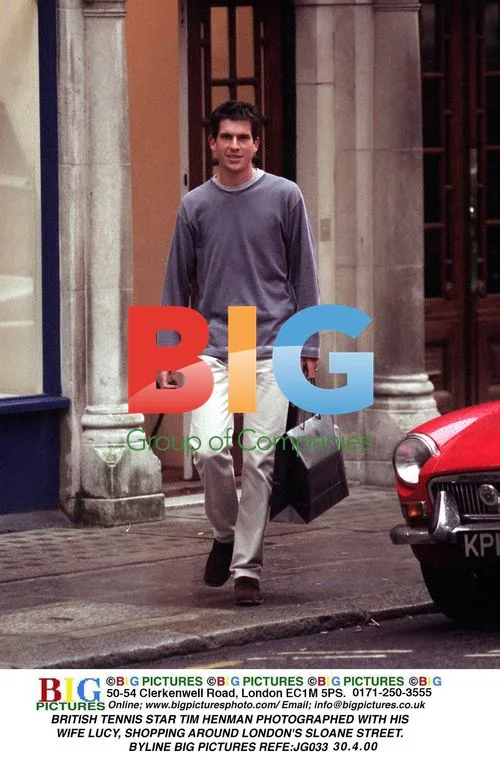 Tim Henman and Wife Lucy Shopping in London
