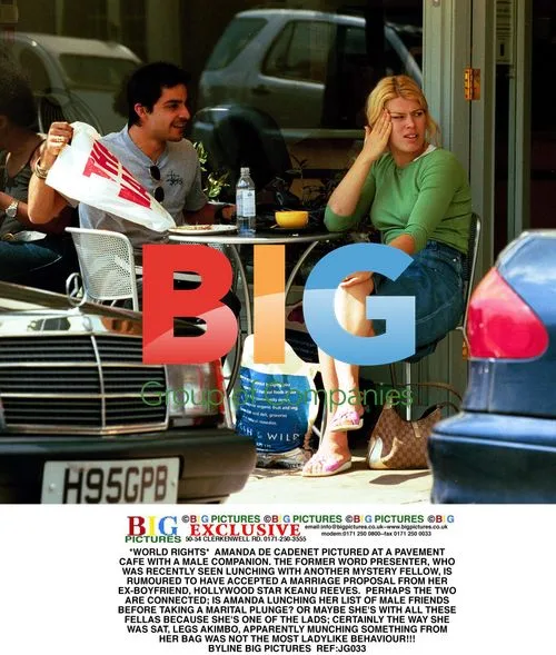 Amanda de Cadenet Spotted with Mystery Man
