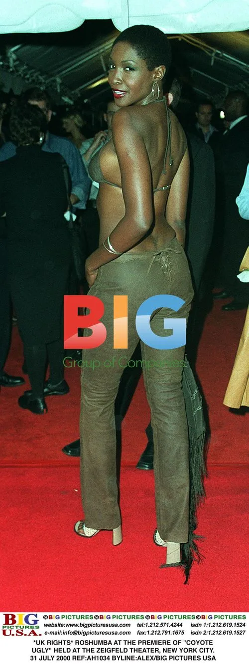 Roshumba at Coyote Ugly Premiere