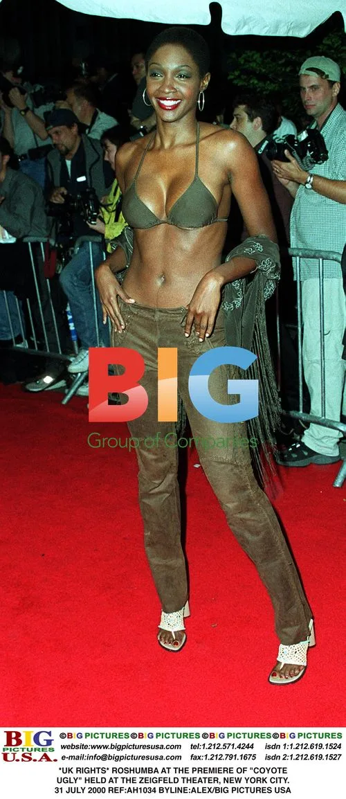 Roshumba at Coyote Ugly Premiere
