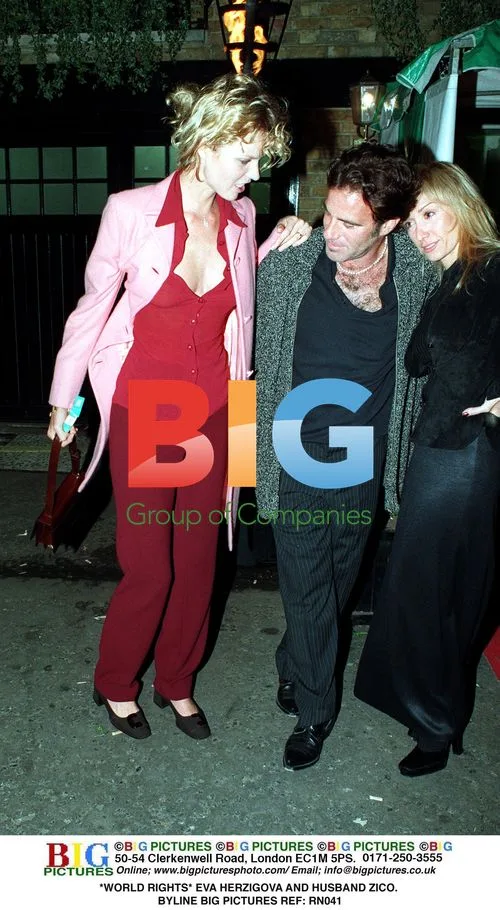 Eva Herzigova and Zico