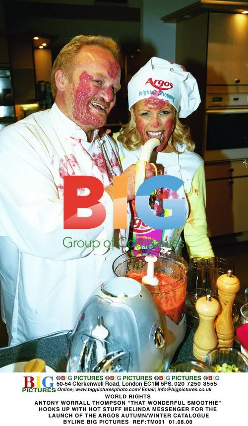Melinda Messenger and Antony Worrall Thompson