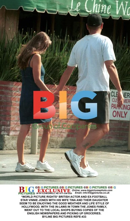 Vinnie Jones Family Outing in Hollywood