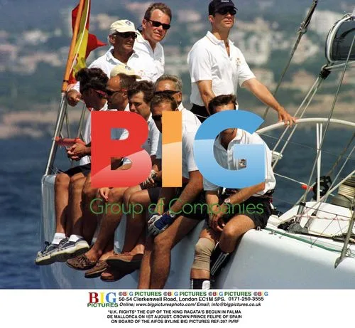 Crown Prince Felipe at King Ragata's Cup Regatta