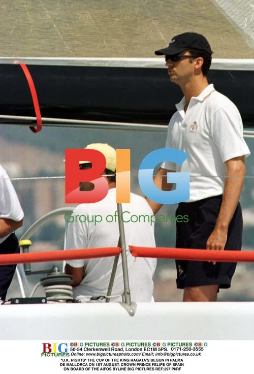 Crown Prince Felipe at King Ragata Cup Regatta
