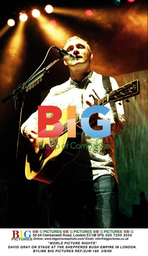 David Gray Performs at Shepherds Bush Empire