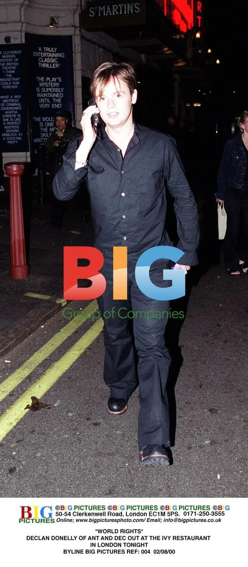 Declan Donnelly of Ant and Dec at The Ivy in London