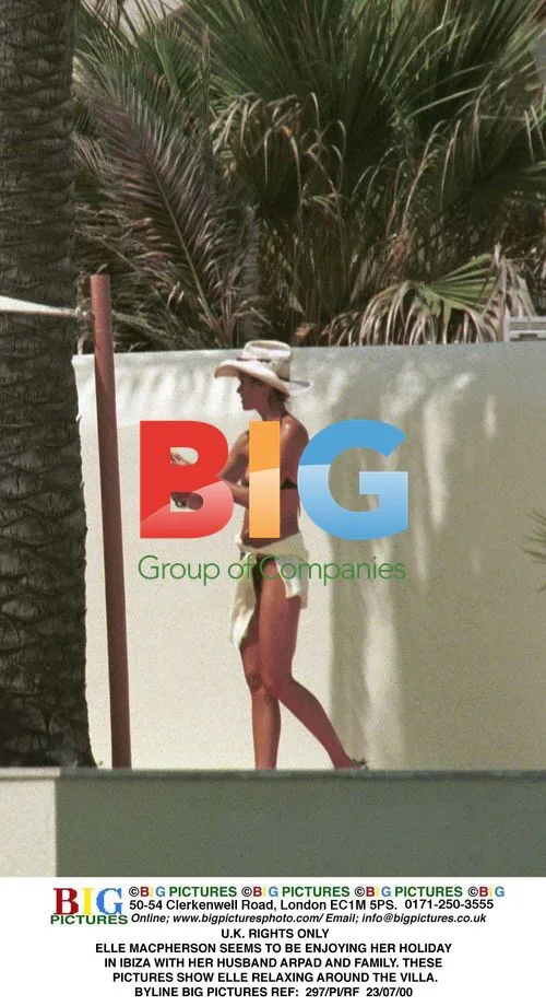Elle Macpherson's Ibiza Vacation