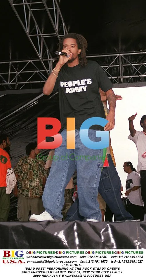 Dead Prez performs at Rock Steady Crew's 23rd anniversary
