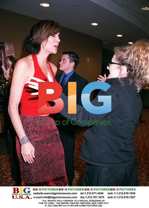 Polly Draper with family at "The Tic Code" screening