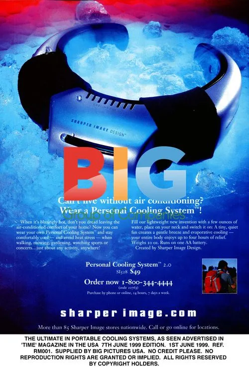 Portable Cooling Systems Advertised in 'Time'
