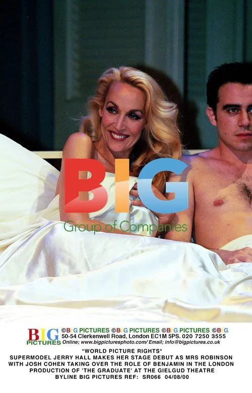 Jerry Hall Makes Stage Debut as Mrs. Robinson