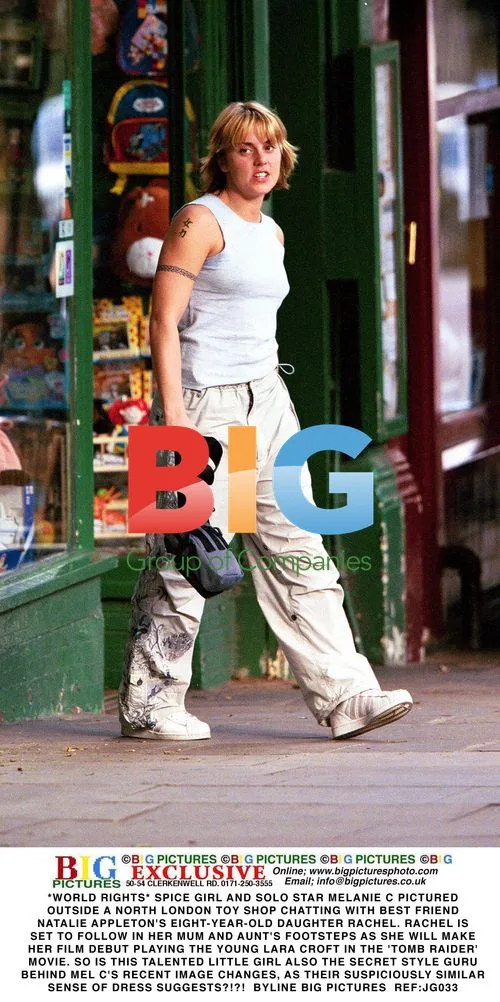 Melanie C Spotted with Natalie Appleton's Daughter