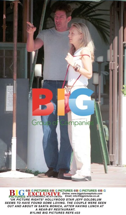 Jeff Goldblum out with girlfriend in Santa Monica