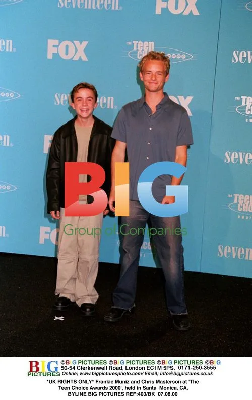Frankie Muniz and Chris Masterson at Teen Choice Awards 2000