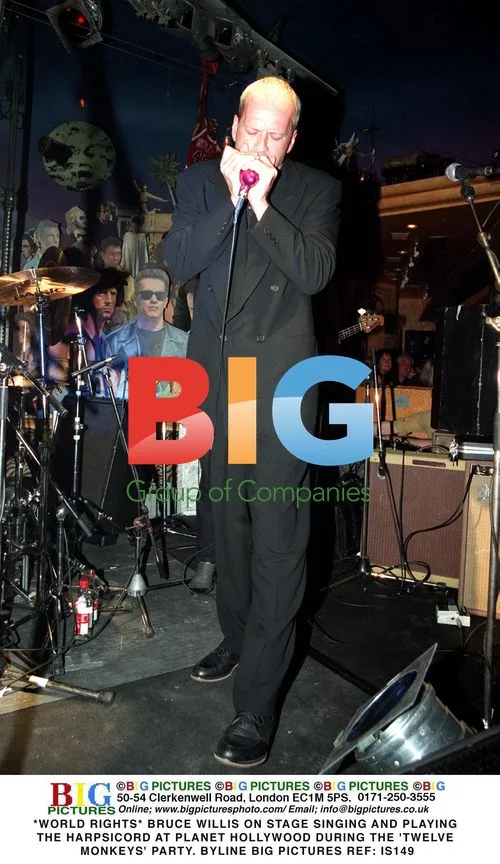 Bruce Willis at 'Twelve Monkeys' Planet Hollywood Party