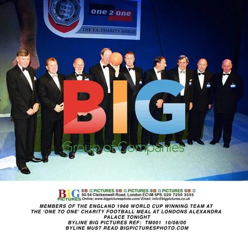 England 1966 World Cup Winners at Charity Meal