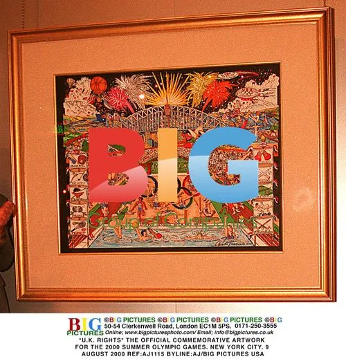 Commemorative Artwork for 2000 Olympics in New York