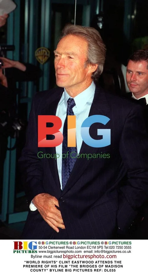 Clint Eastwood Attends Premiere of "The Bridges of Madison County"