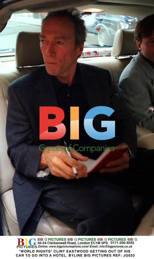 Clint Eastwood Entering Hotel