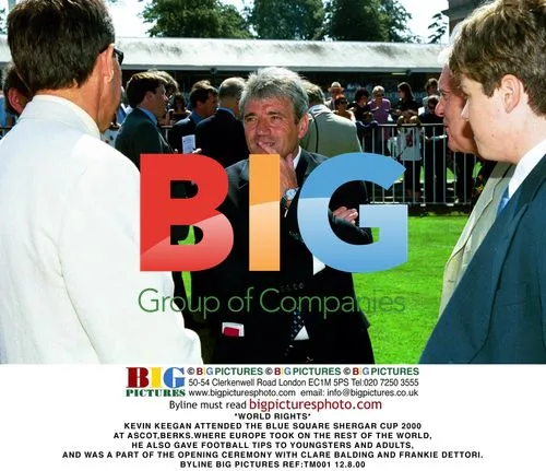 Kevin Keegan at Blue Square Shergar Cup 2000