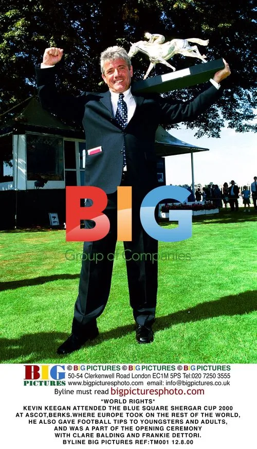 Kevin Keegan at Blue Square Shergar Cup 2000