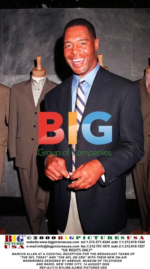 Marcus Allen at NFL Broadcast Wardrobe Event