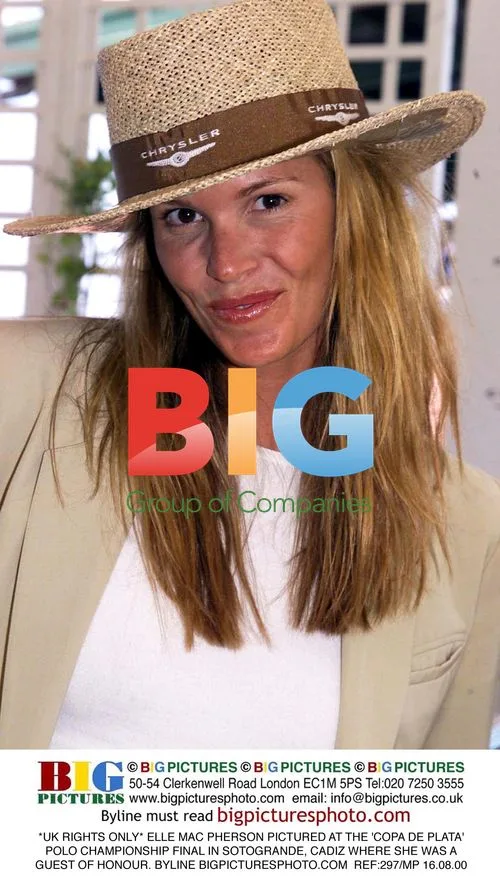 Elle Mac Pherson at Copa de Plata Polo Championship