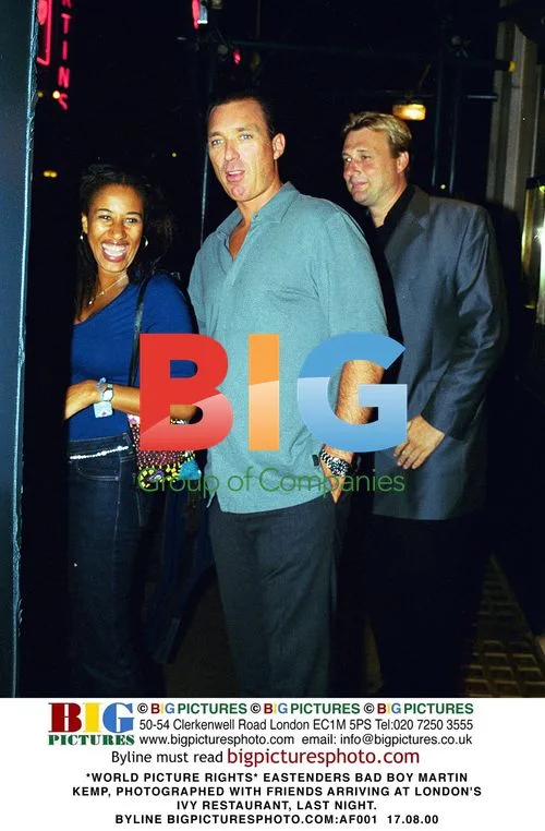 Martin Kemp Arrives at Ivy Restaurant