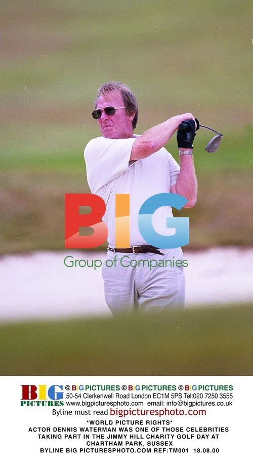 Dennis Waterman at Jimmy Hill Charity Golf Day