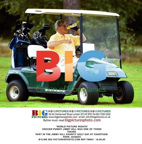 Jimmy Hill at Charity Golf Day