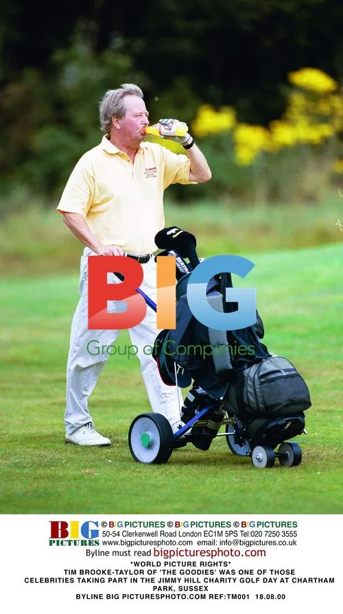 Tim Brooke-Taylor at Jimmy Hill Charity Golf Day