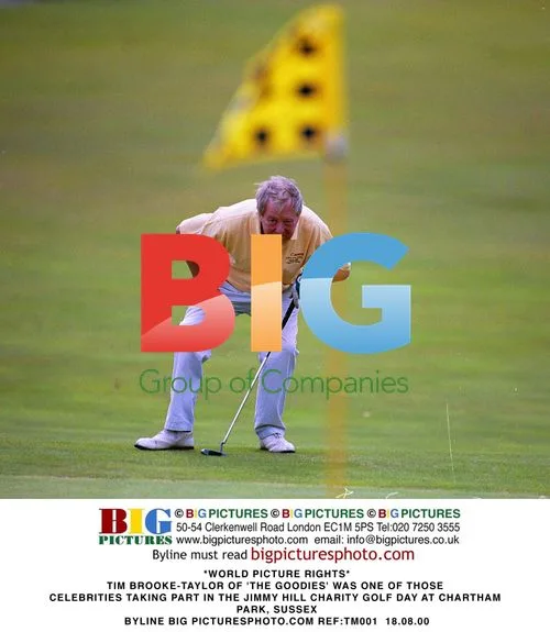 Tim Brooke-Taylor at Jimmy Hill Charity Golf Day