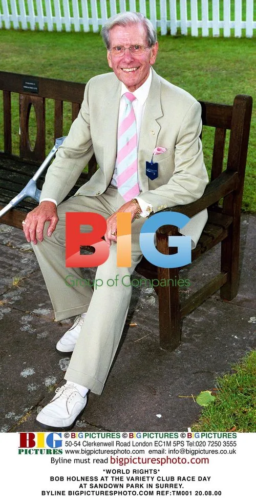 BOB HOLNESS at Variety Club Race Day