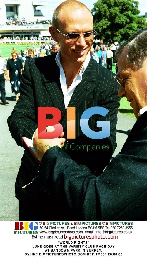 Luke Goss at Variety Club Race Day in Surrey